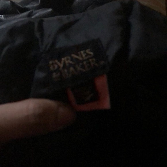 Vintage Byrnes & baker Genuine leatherpencil skirt - Picture 2 of 7